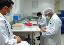 postos de coleta de exames