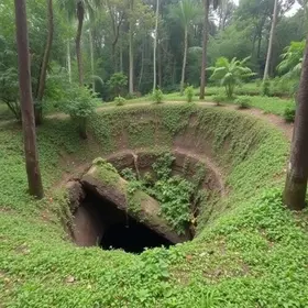 carro cai em buraco Jardim Imperial