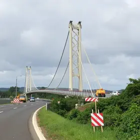 interdição da ponte estaiada