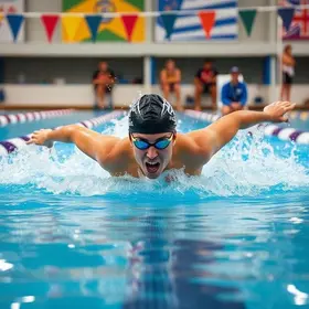 Caraguatatuba natação medalhas torneio regional