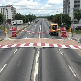 obras na Avenida Sebastião Gualberto
