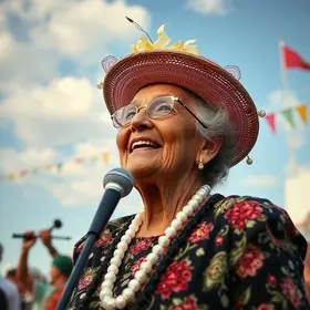 Vicentina Aranha 102 anos