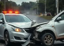 acidente na Av. Juscelino Kubitscheck