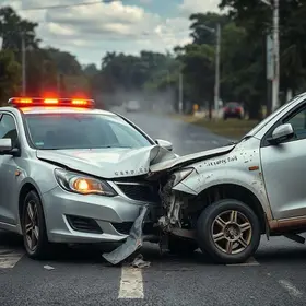 acidente na Av. Juscelino Kubitscheck