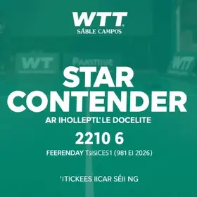 WTT Star Contender Brasil 2026