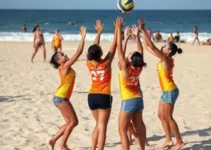 equipe de vôlei de praia