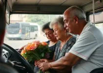 homenagem motorista Thalita