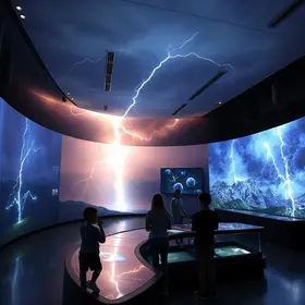 exposição sobre raios