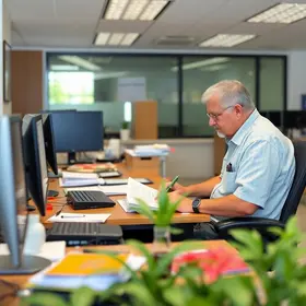 funcionamento do escritório seccional