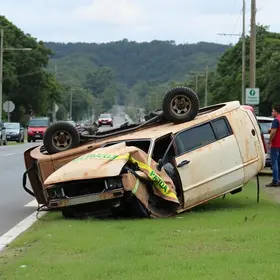 acidente no Anel Viário de São José dos Campos