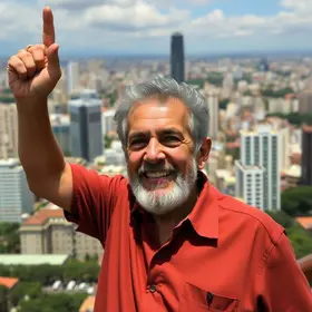 Lula começa a semana em São Paulo