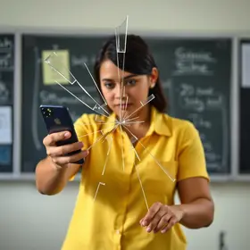 incidente na escola