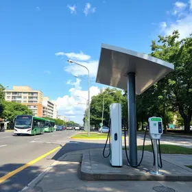 Estação de Carregamento Elétrico