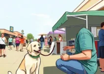 feira de adoção de pets