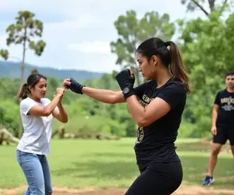 aulão de defesa pessoal para mulheres